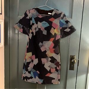 Trina Turk geometric print cotton dress